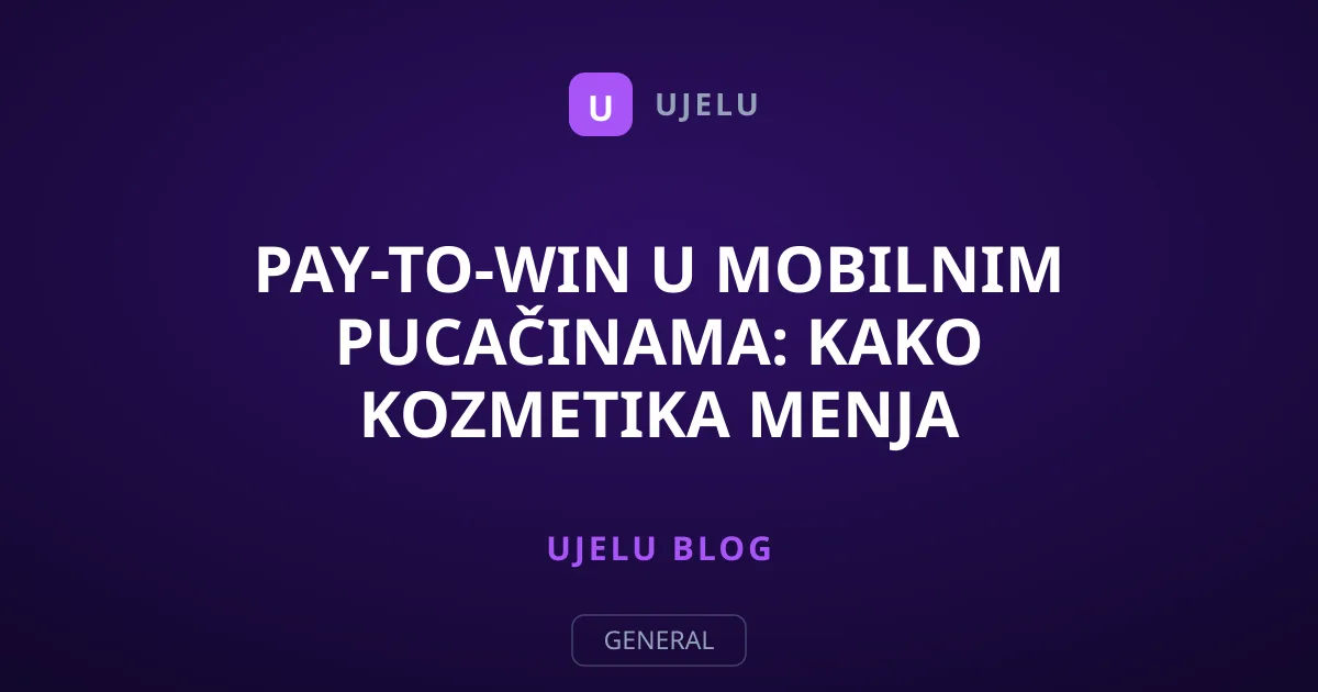 Pay-to-Win u mobilnim pucačinama: Kako kozmetika menja hitbokse